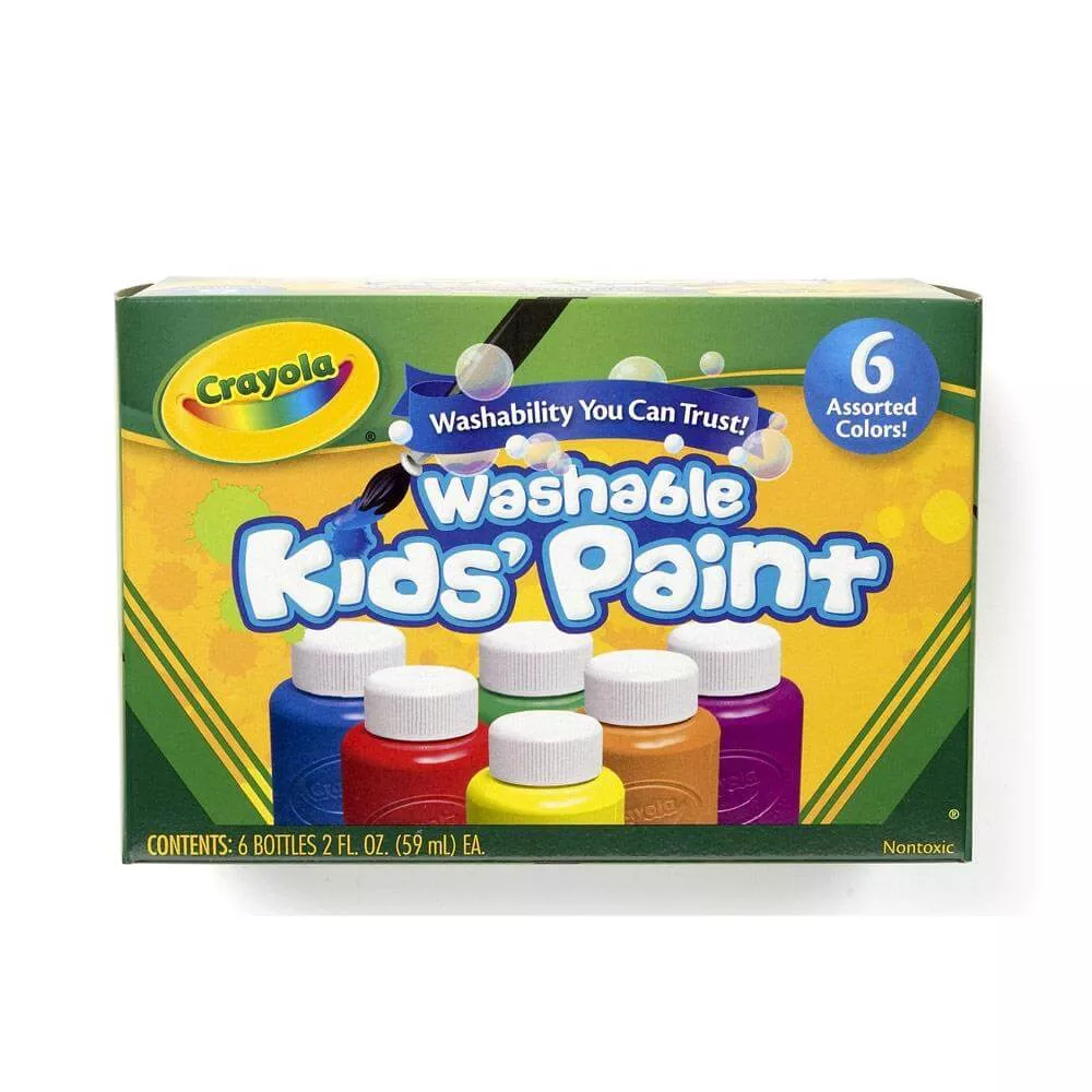 Crayola 6 Washable Paints